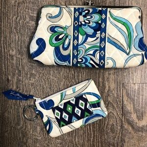 Vera Bradley ID Zipper and Wallet Combo
